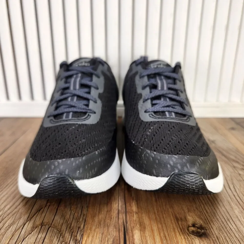 Dansko Sky Mesh Walking Shoes Womens Sz 7 Black White Athletic Comfort Sneakers